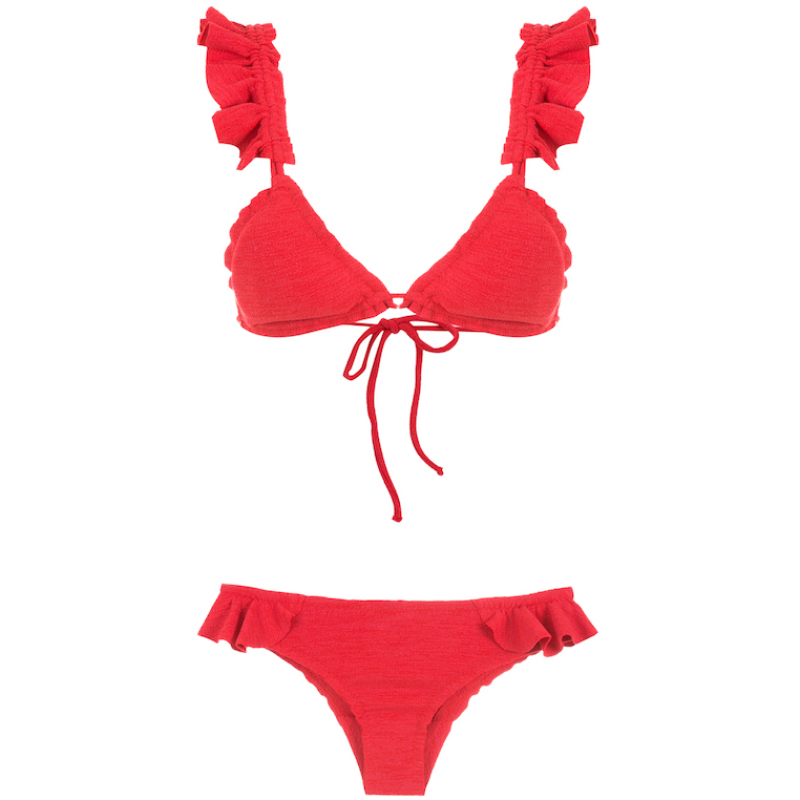 SALE Laven Padded Triangel Bikini Rot